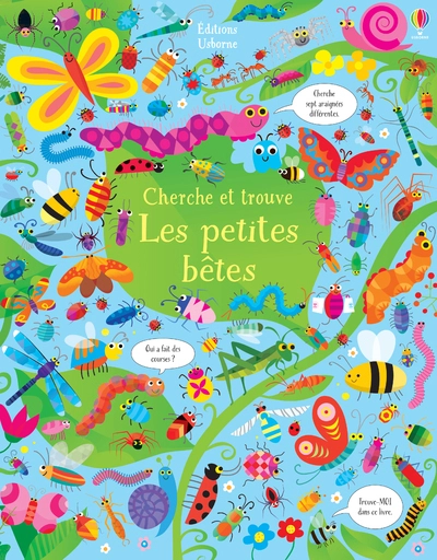 Les petites bêtes - Mes petits coloriages Usborne