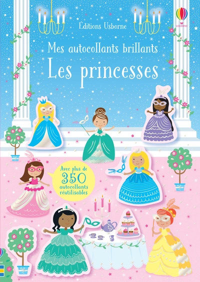 Les princesses - Mes autocollants brillants