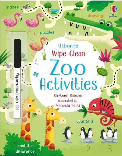 Zoo Activities - Wipe-Clean