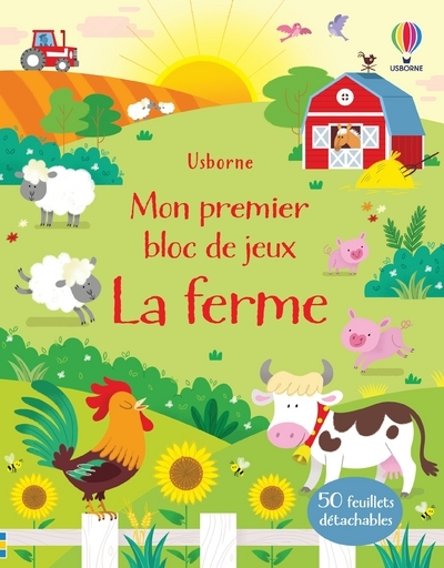 La ferme - Mon premier bloc de jeux