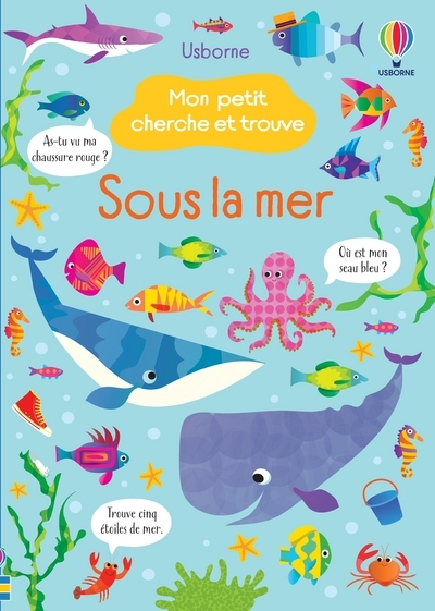 Sous la mer - Mon petit cherche et trouve