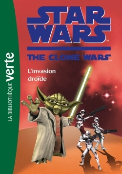 Star Wars : The Clone Wars - Romans Biblio Verte