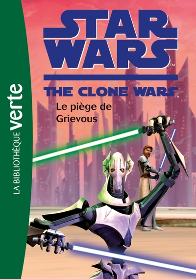 Star Wars : The Clone Wars - Romans Biblio Verte