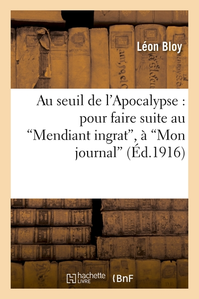 Au seuil de l'Apocalypse