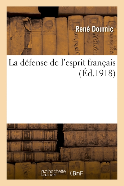 La défense de l'esprit français