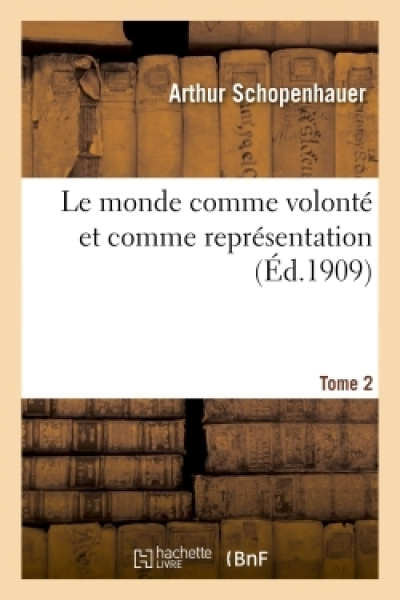 Le monde comme volonté et comme représentation - BnF 02