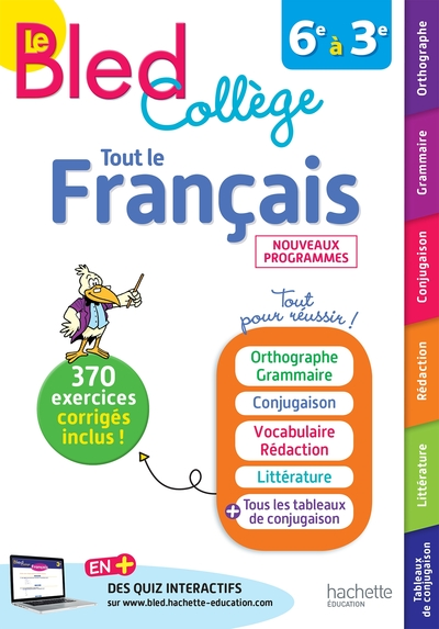 Bled Français Collège