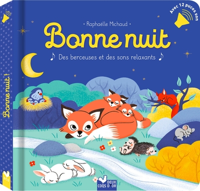 Bonne nuit - livre avec puces sonores