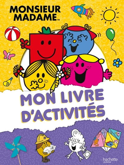 Monsieur Madame - Mon livre d'activités