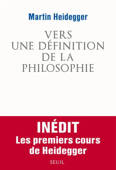 Vers une Definition de la Philosophie