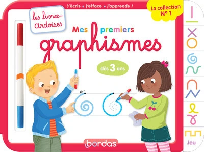 Les livres-ardoises - Mes premiers graphismes