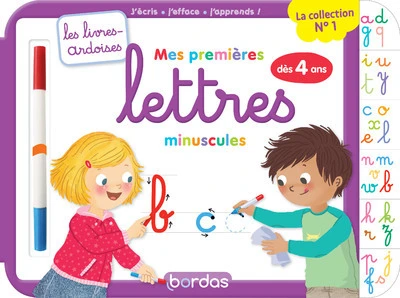 Les livres-ardoises - Mes premières lettres minuscules