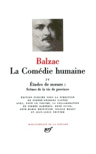 La comédie humaine (La Pléiade)