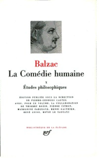 La comédie humaine (La Pléiade)