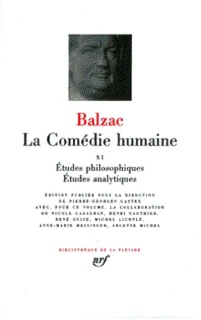 La comédie humaine (La Pléiade)