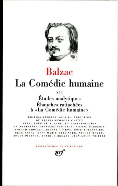 La comédie humaine (La Pléiade)