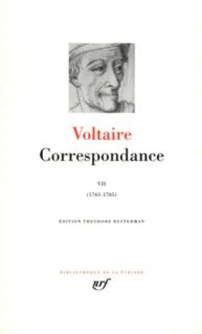 Voltaire : Correspondance - La Pléiade