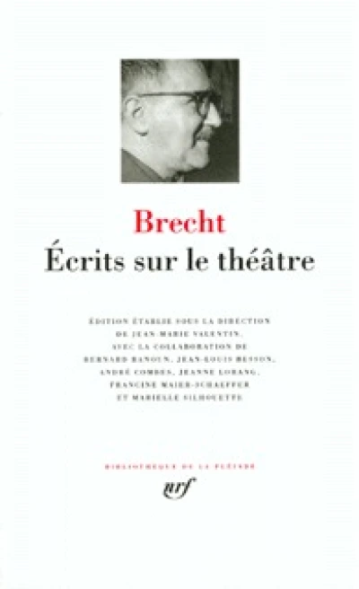 Ecrits sur le théâtre - Intégrale