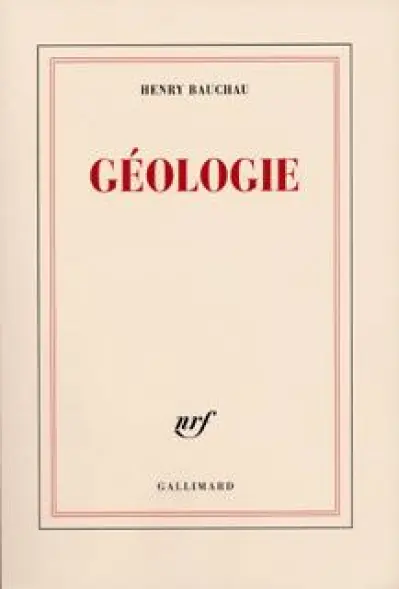 Géologie