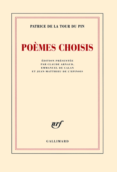 Poèmes choisis