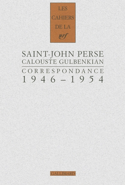 Saint-John Perse, Correspondances 1946-1954