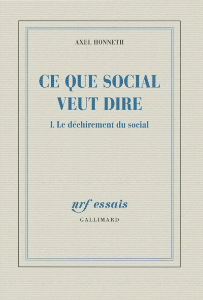 Ce que social veut dire