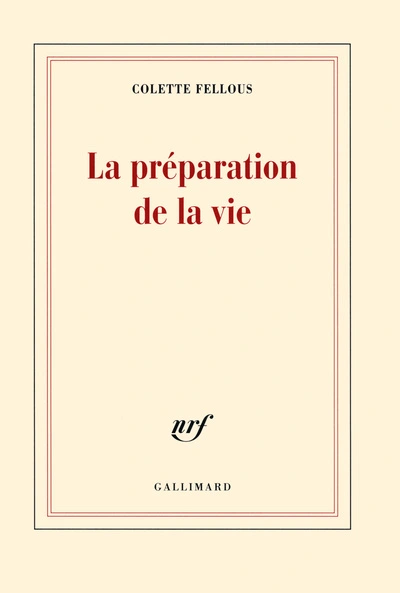 La préparation de la vie