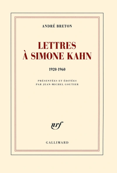 Lettres à Simone Kahn (1920-1960)