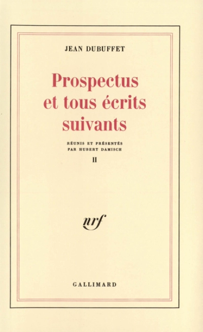 Prospectus et tous écrits suivants