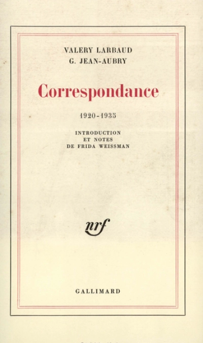 Correspondance 1920-1935