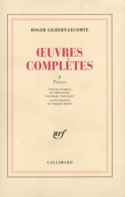 Oeuvre complètes