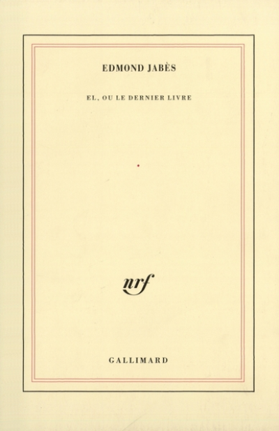 El, ou le dernier livre