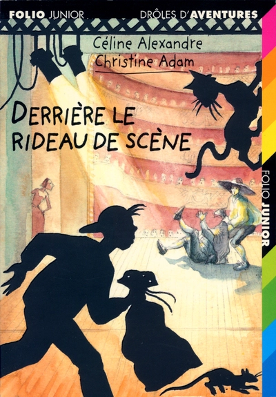 Derrière le rideau de scène