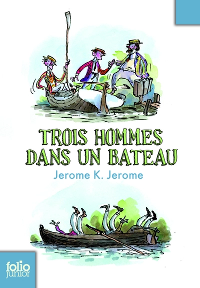 Trois hommes dans un bateau