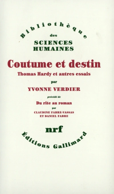 Coutume et destin