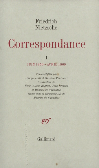 Friedrich Nietzsche : Correspondance