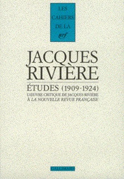 Etudes : 1909-1924