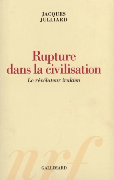 Rupture dans la civilisation