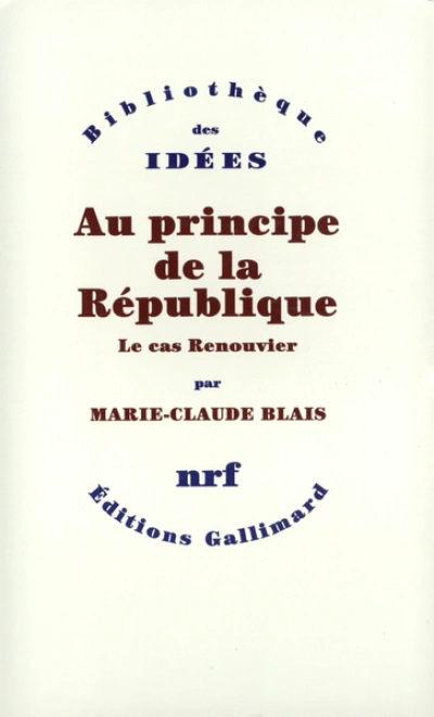 Au principe de la République