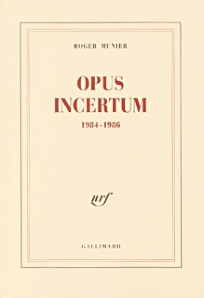 Opus Incertum, 1984-1986