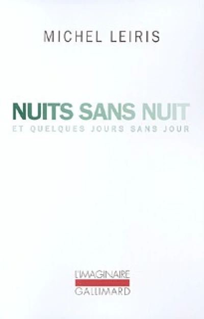 Nuits sans nuit et quelques jours sans jour