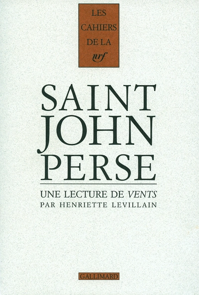 Une lecture de «Vents» de Saint-John Perse