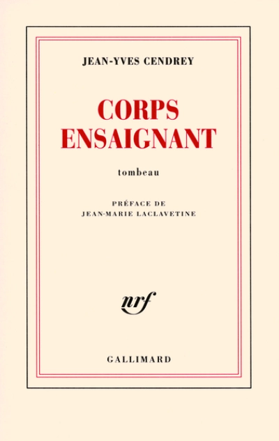 Corps ensaignant : Tombeau