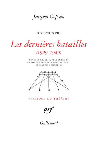 Registres VIII : Les dernières batailles (1929-1949)