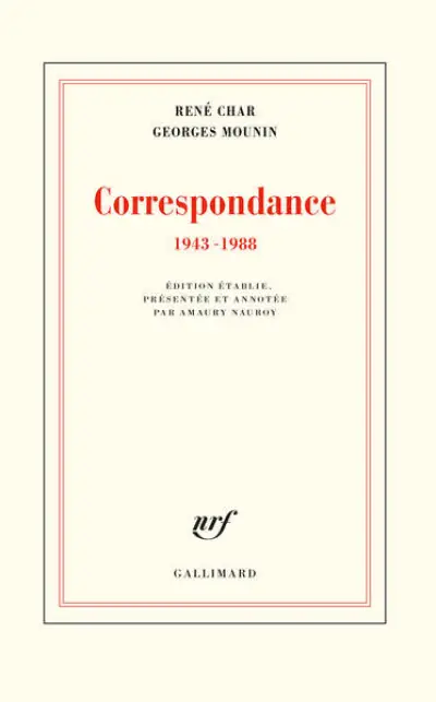 Correspondance (1943-1988)