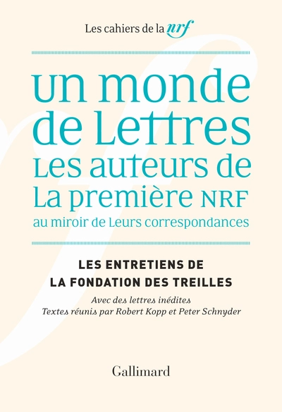 Un monde de lettres