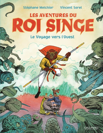 Les aventures du Roi Singe, tome 2 : Le voyage vers l'Ouest