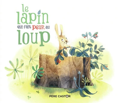 Le lapin qui fait peur au loup