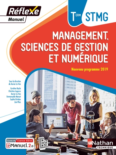 Management Sciences de gestion et numérique Term STMG (Manuel Réflexe) Livre + licence élève