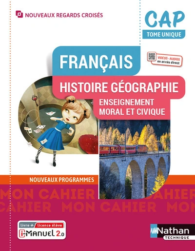 Français Histoire Géographie CAP Regards Croisés - Livre + Licence élève - 2022